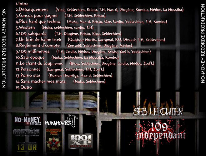 back 109 independant Album