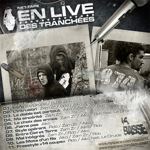 back En live des tranchées