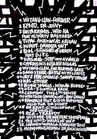 back Playlist Rap Us Octobre 2011