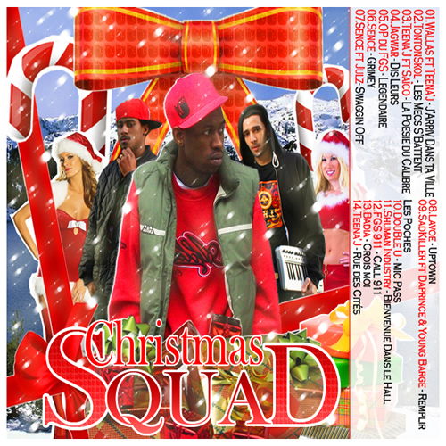 Christmas squad cover maxi