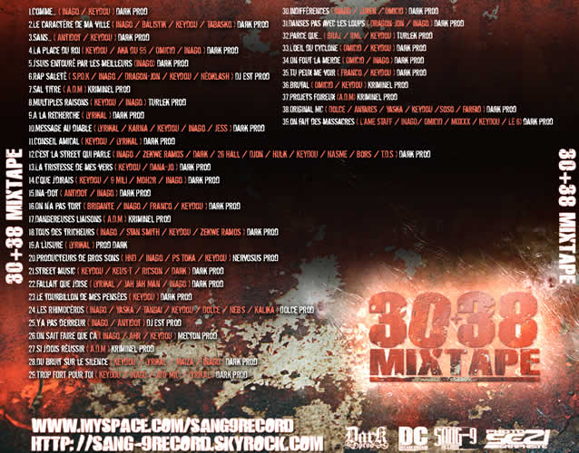 back 30+38 Mixtape