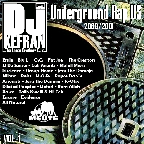 Underground Rap US cover maxi