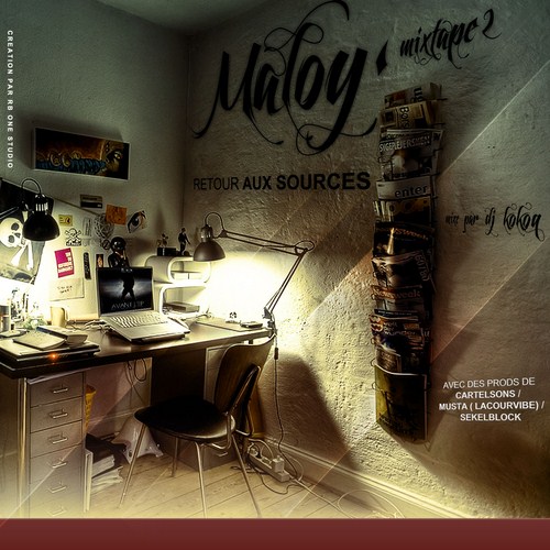 Maloy'mixtape vol.2 cover maxi
