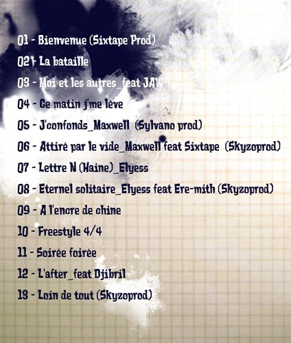 back A l'encre de chine