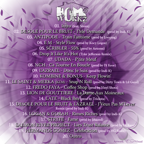 back Homworkz mixtape Vol.2
