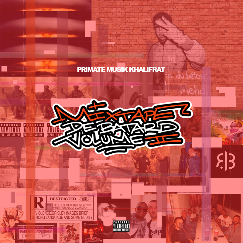 Mixtape de batard Vol 2 cover maxi