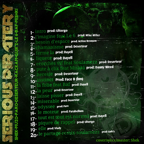 back Serious Piratery